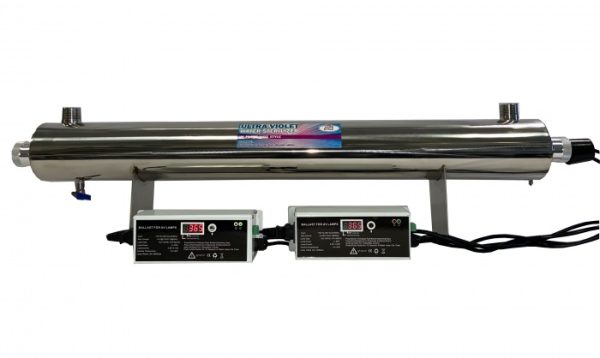 Sterilizator apa cu lampi UVC 110W 6m3/h 1'' cu afisaj contor ore 1