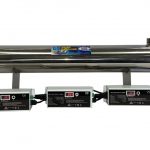 Sterilizator apa cu lampi UVC 165W, 9m3/h, 1.5'' si contor ore de functionare 17