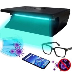 Lampa bactericida UVC, sterilizare obiecte mici, tub UVC 6W, pentru smartphone - imagine 1