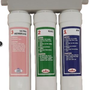 Filtru apa 3+1 Trepte cu UltraFiltrare si lampa UVC 6W 8 Filtru apa 3+1 Trepte cu UltraFiltrare si lampa UVC 6W - imagine 1