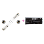 Pachet lampă UVC Philips TUV 25W T8 G25 450 mm + balast electronic 6–55W cu afișaj ore pentru lămpi T8 14