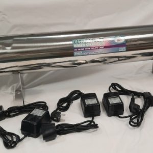 Sterilizator industrial apa cu lampi UVC 300W 17m3/h 3''FE 7 Sterilizator 17 m3 300W 3'' FE