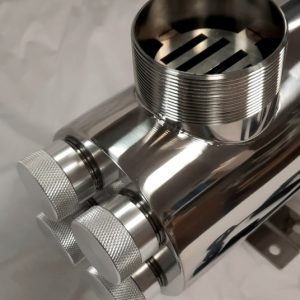 Sterilizator industrial apa cu lampi UVC 300W 17m3/h 3''FE 8 conexiune 300W 3''FE