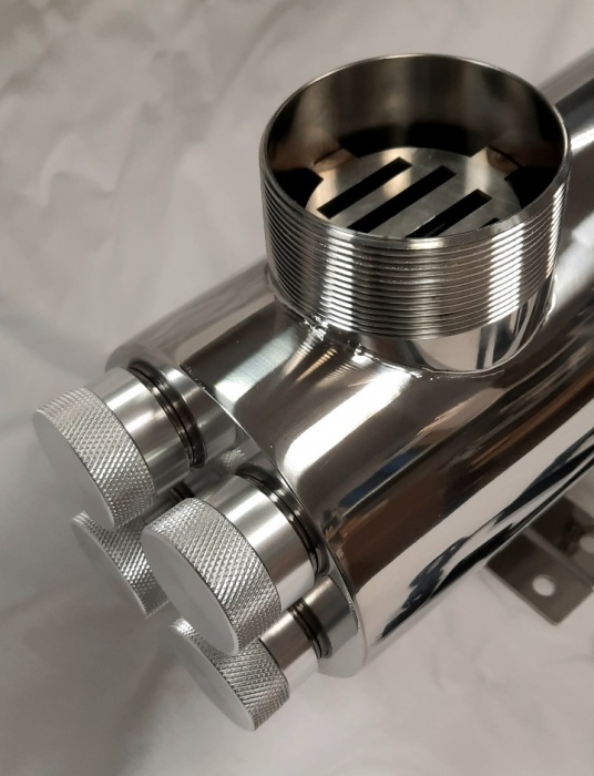 Sterilizator industrial apa cu lampi UVC 300W 17m3/h 3''FE 3 conexiune 300W 3''FE